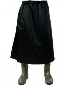 Rainkilt black short